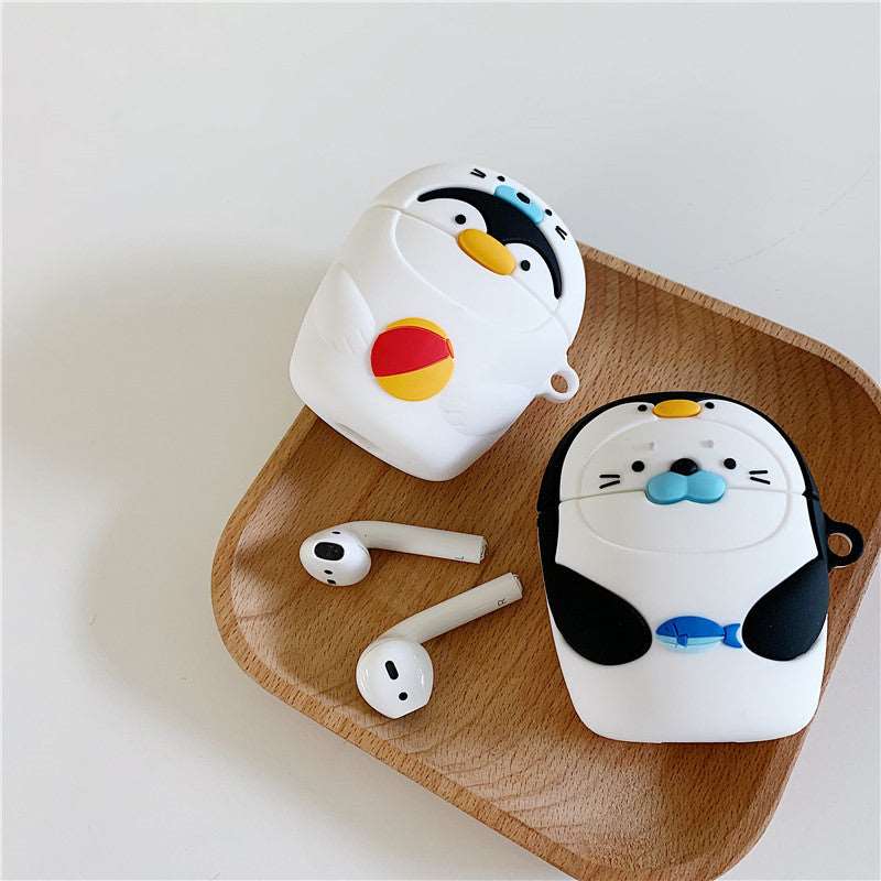 Kawaii Penguin & Seal AirPods Case (1&2) Wakaii