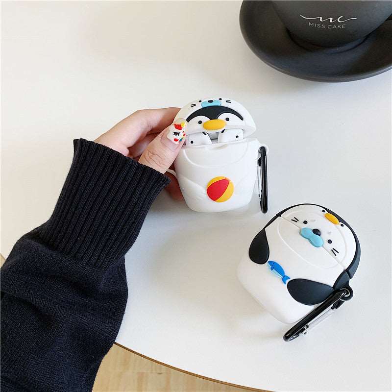 Kawaii Penguin & Seal AirPods Case (1&2) Wakaii