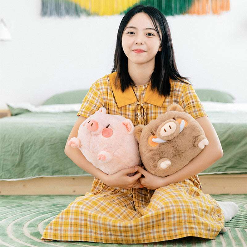 Kawaii Pig and Boar Plushies Wakaii