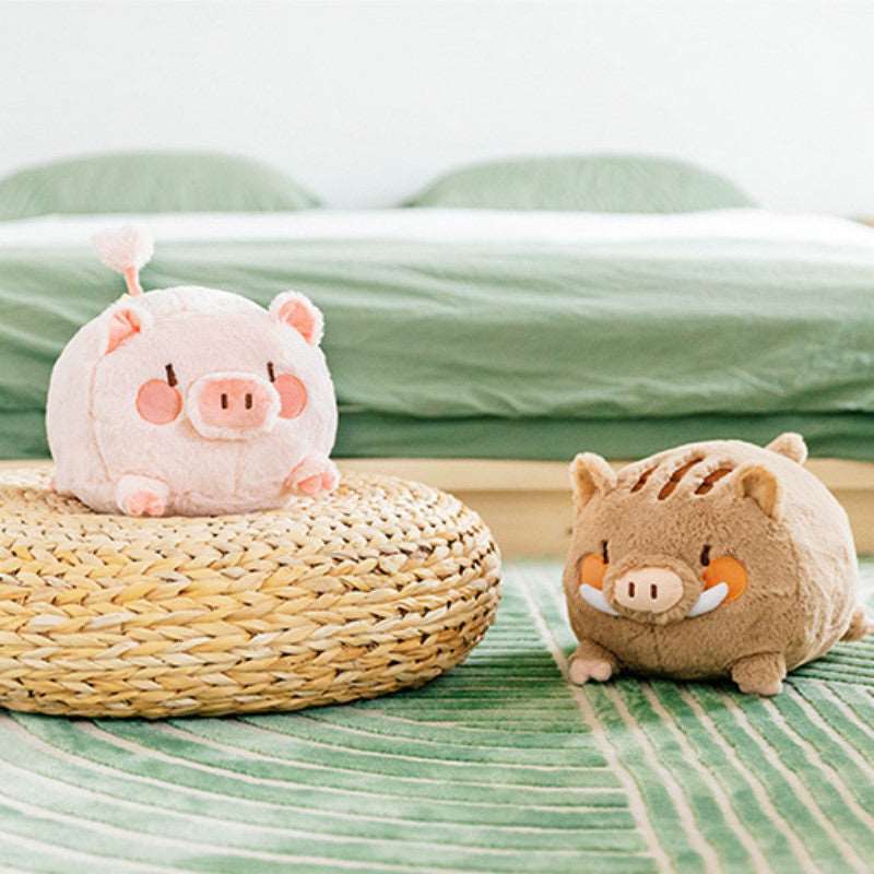 Kawaii Pig and Boar Plushies Wakaii