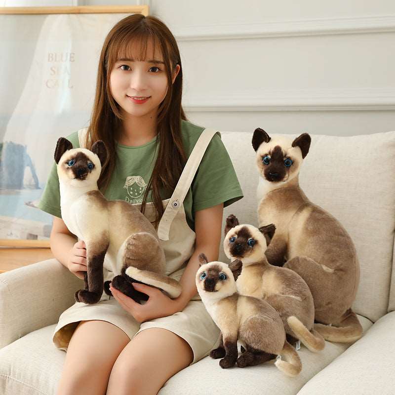 Kawaii Realistic Cat Plushies Wakaii