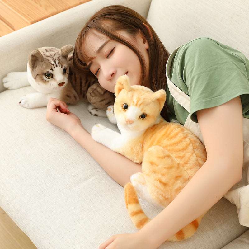 Kawaii Realistic Cat Plushies Wakaii