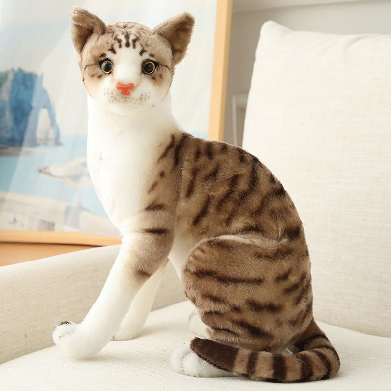 Kawaii Realistic Cat Plushies Wakaii
