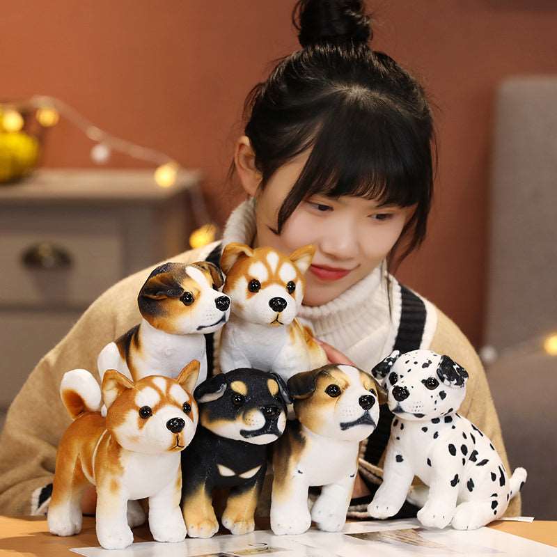 Kawaii Realistic Dog Plushies Wakaii