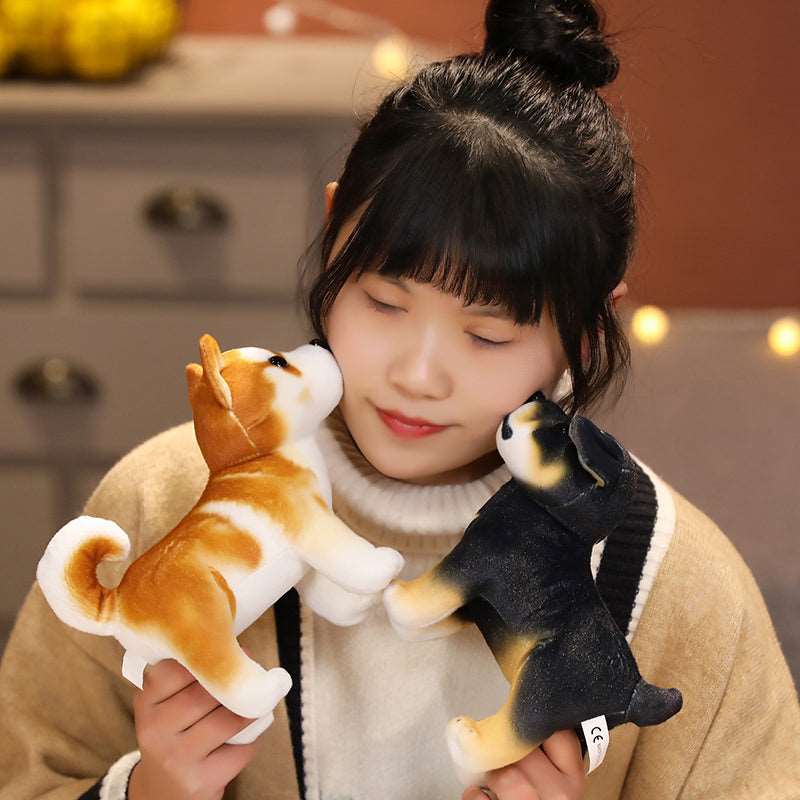 Kawaii Realistic Dog Plushies Wakaii