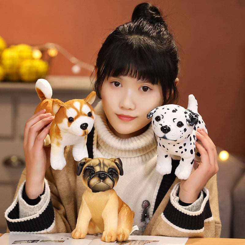 Kawaii Realistic Dog Plushies Wakaii