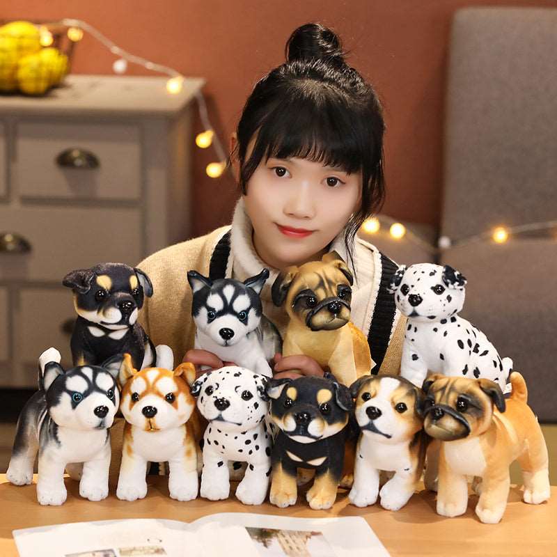 Kawaii Realistic Dog Plushies Wakaii