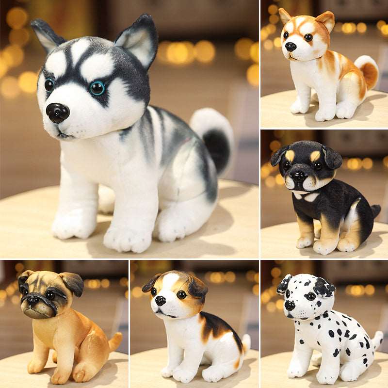 Kawaii Realistic Dog Plushies Wakaii