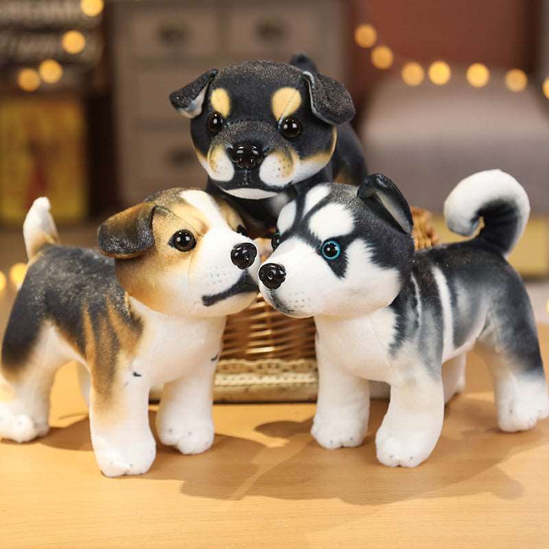 Kawaii Realistic Dog Plushies Wakaii