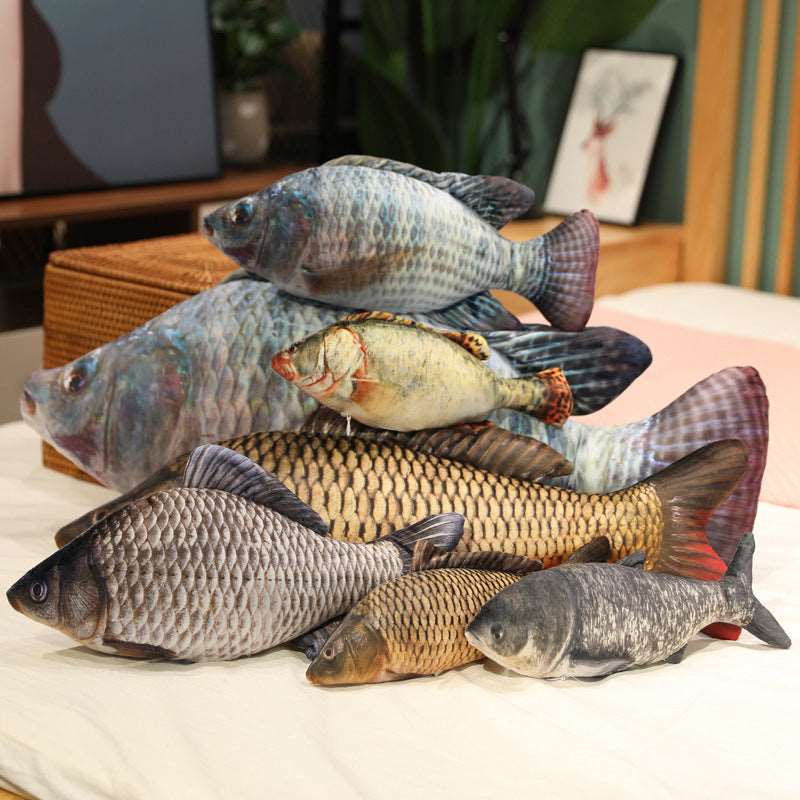 Kawaii Realistic Fish Plushies Wakaii