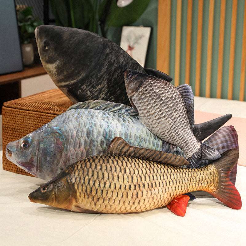Kawaii Realistic Fish Plushies Wakaii