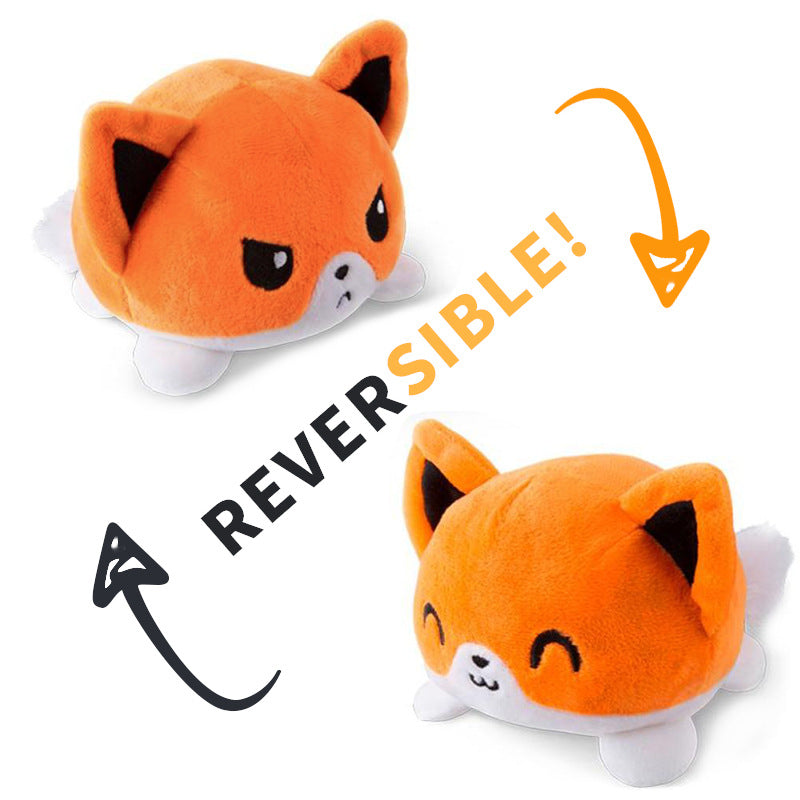 Kawaii Reversible Wild Animal Plushies Wakaii