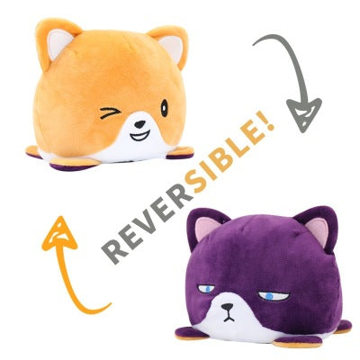 Kawaii Reversible Wild Animal Plushies Wakaii