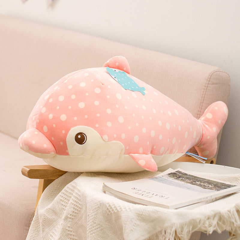 Cute Soft Whale Shark Dolphin Pillow Plush Toy Creative Marine Animal Doll Wakaii