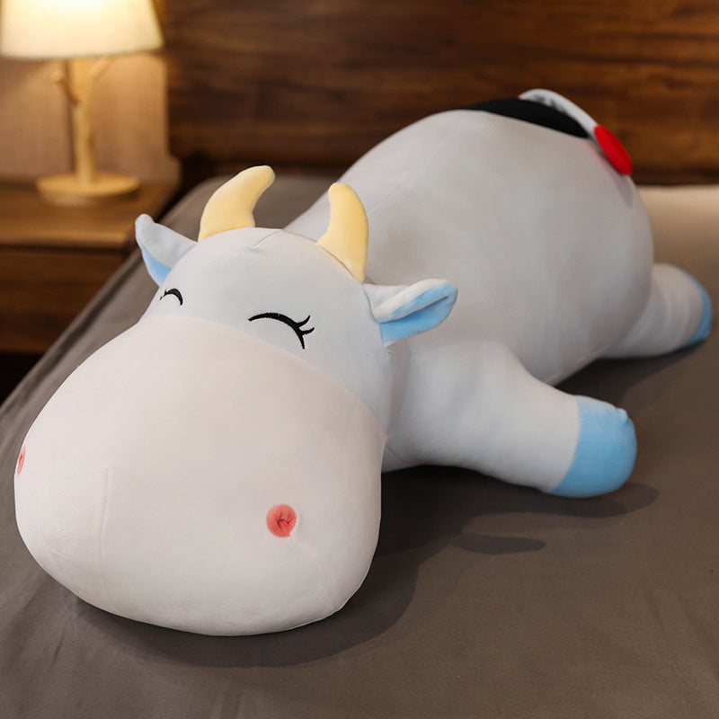 Kawaii Sleeping Cow Plushies Wakaii