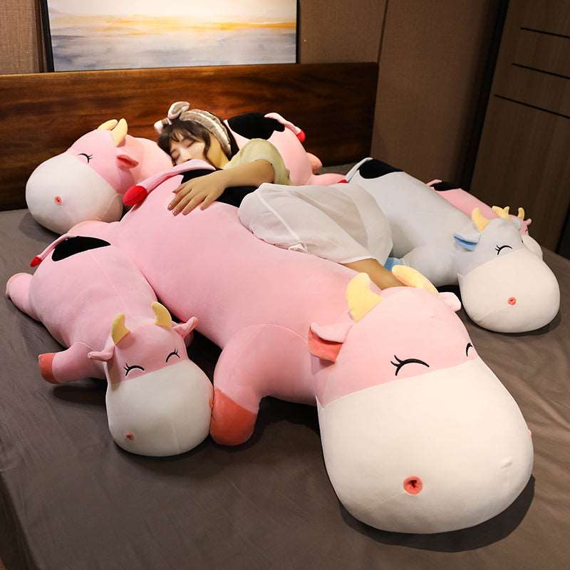 Kawaii Sleeping Cow Plushies