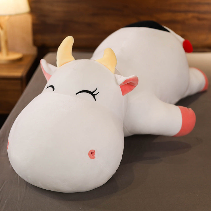 Kawaii Sleeping Cow Plushies Wakaii