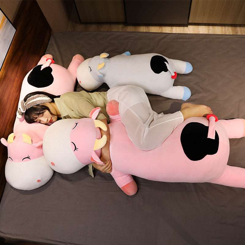 Kawaii Sleeping Cow Plushies
