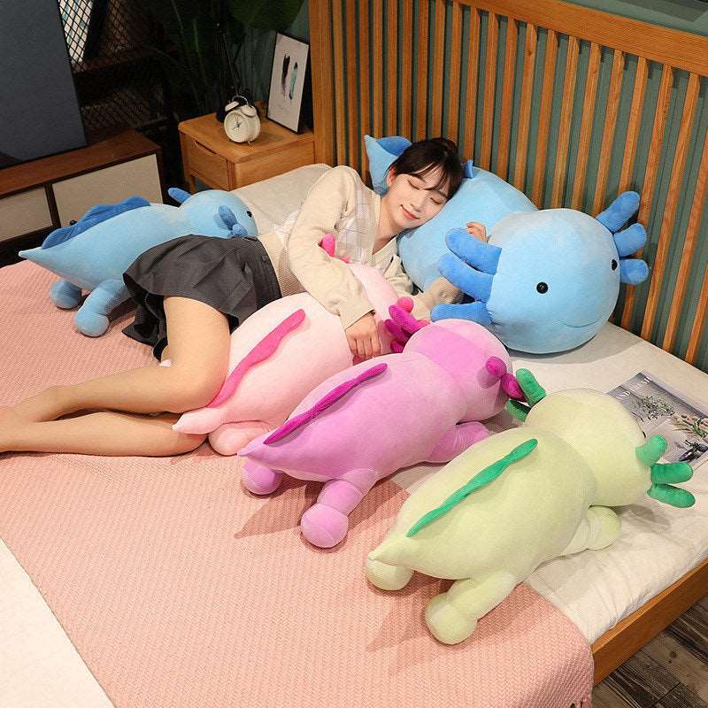 Doll Throw Pillow Plush Toy Strip Girl Doll Wakaii