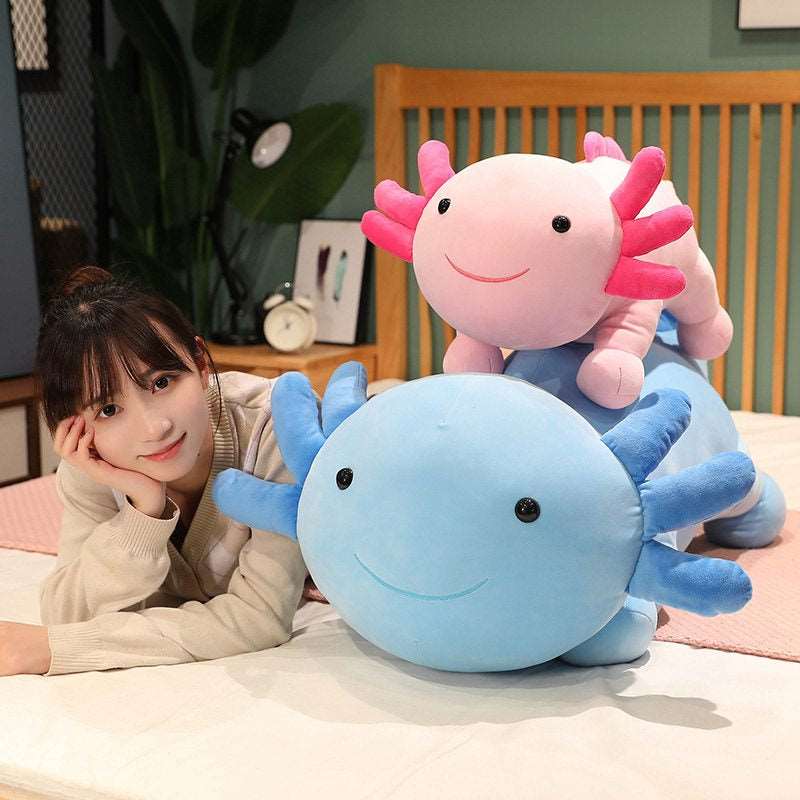 Kawaii Smiling Axolotl Plushies