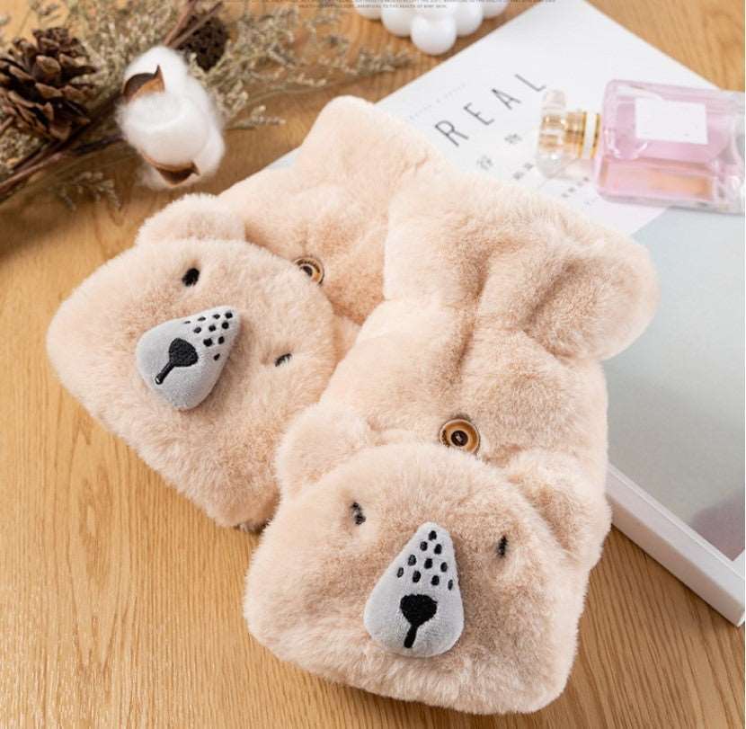 Kawaii Smiling Bunny Gloves Wakaii
