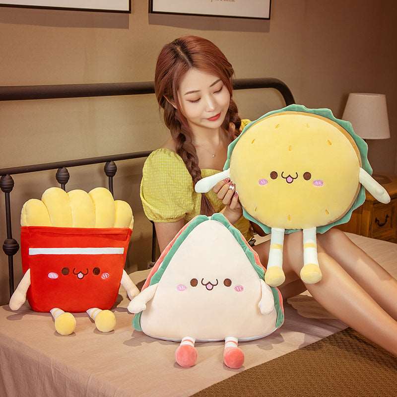 Kawaii Smiling Foodie Plushies