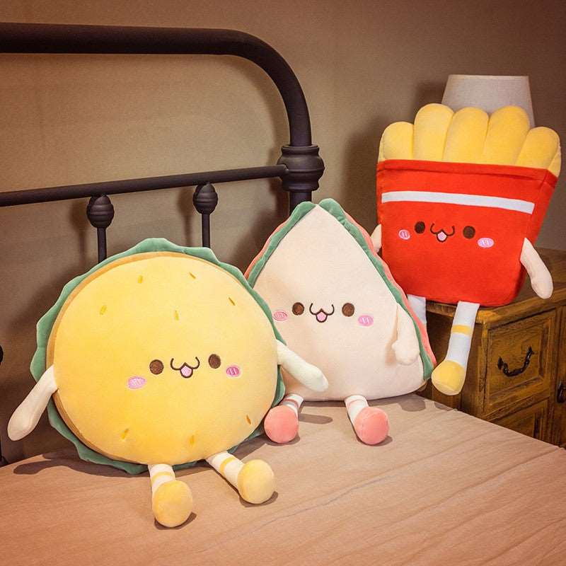 Kawaii Smiling Foodie Plushies