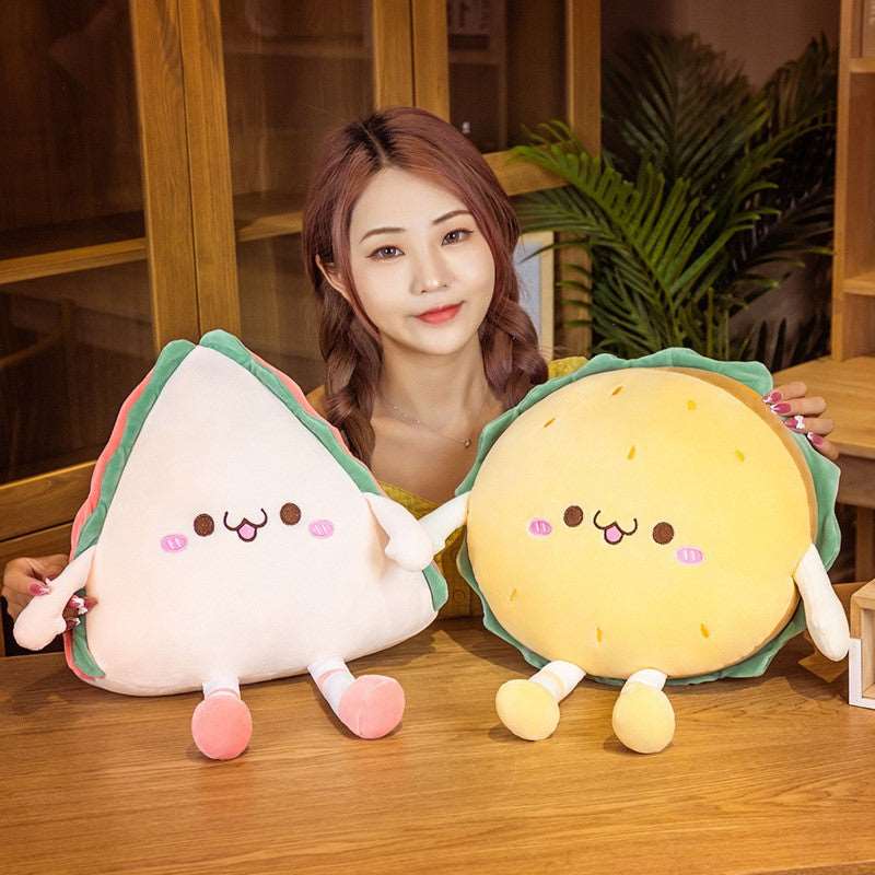 Kawaii Smiling Foodie Plushies