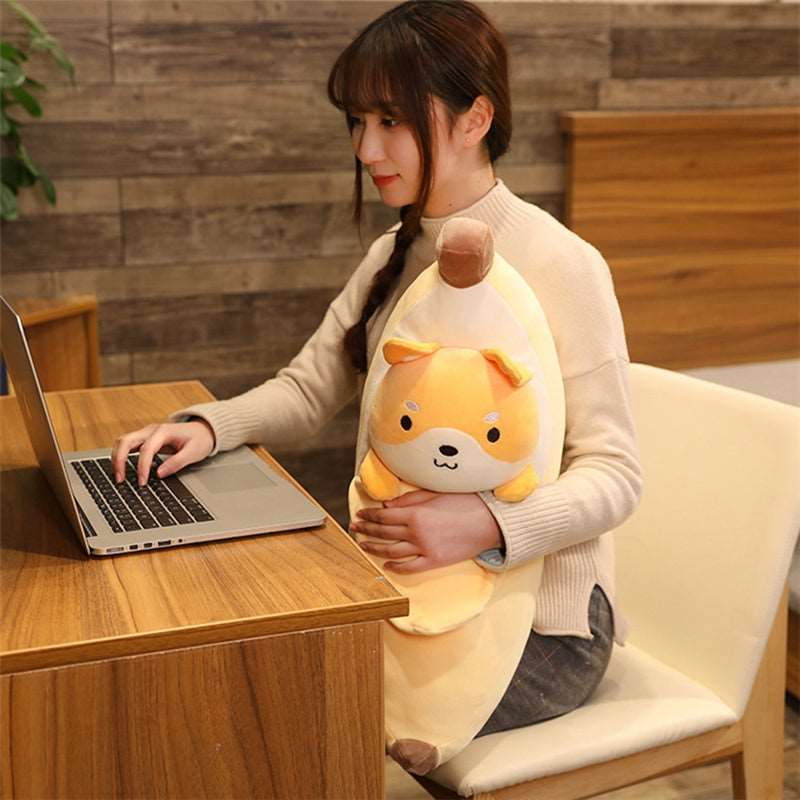 Kawaii Sneaky Banana Plushies Wakaii