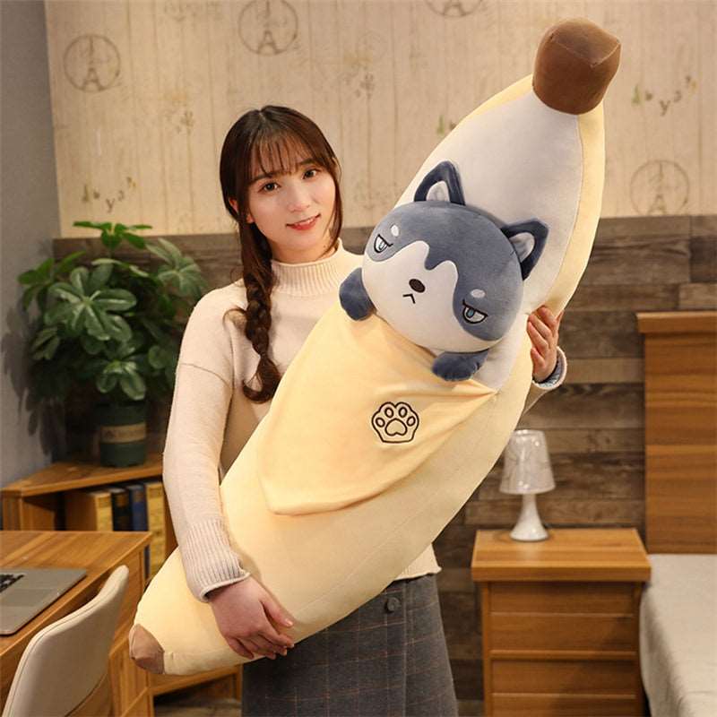 Kawaii Sneaky Banana Plushies Wakaii