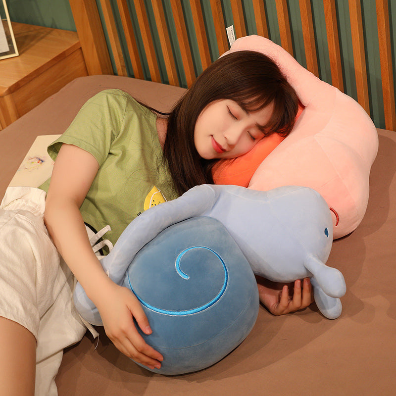 Kawaii Snuggly Snail Plushies Wakaii