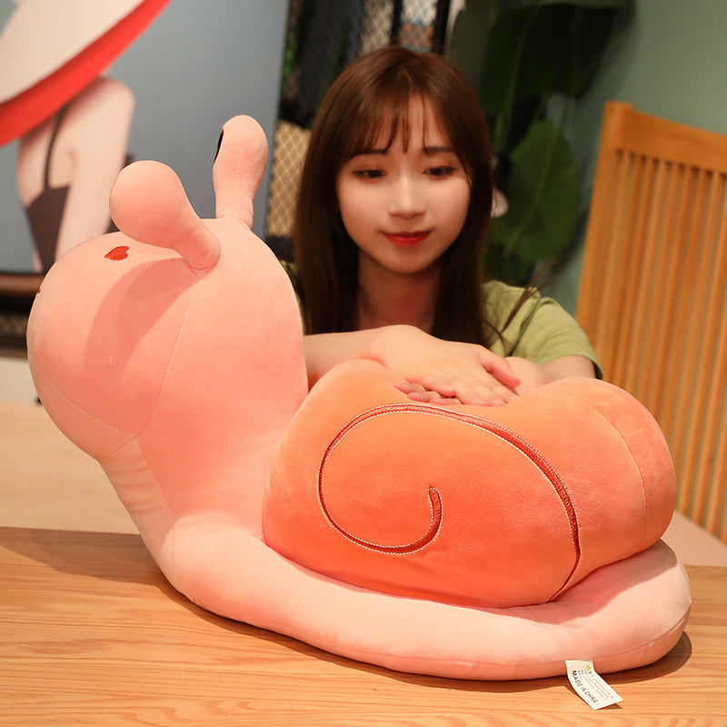 Kawaii Snuggly Snail Plushies Wakaii