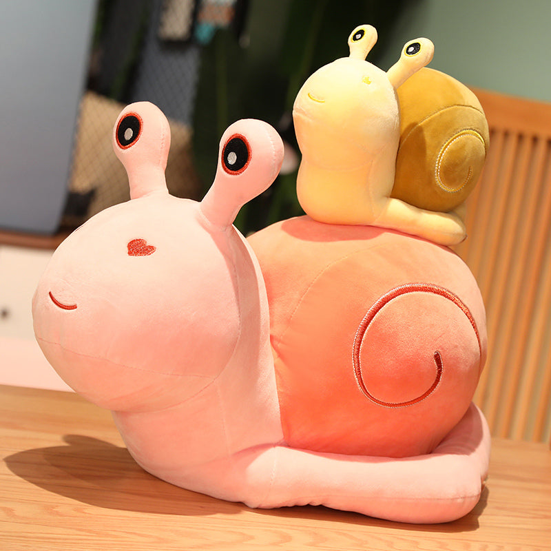 Kawaii Snuggly Snail Plushies Wakaii