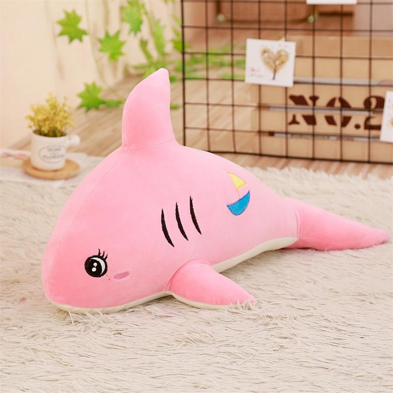 Kawaii Sparkly-Eyes Shark Plushies Wakaii