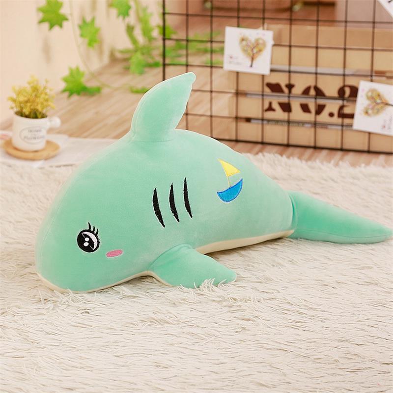Kawaii Sparkly-Eyes Shark Plushies Wakaii