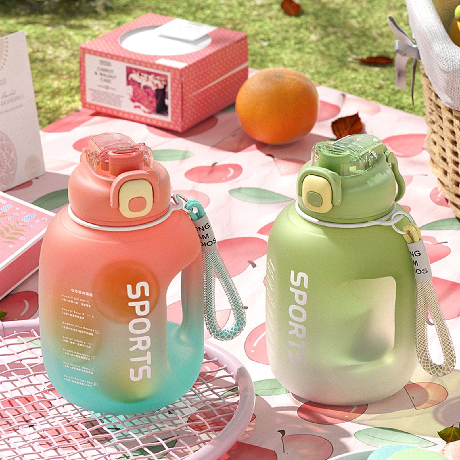 Kawaii Sporty Water Bottles Wakaii