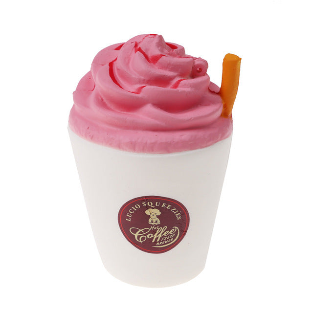 Kawaii Squishy Cream Cup Toys Wakaii