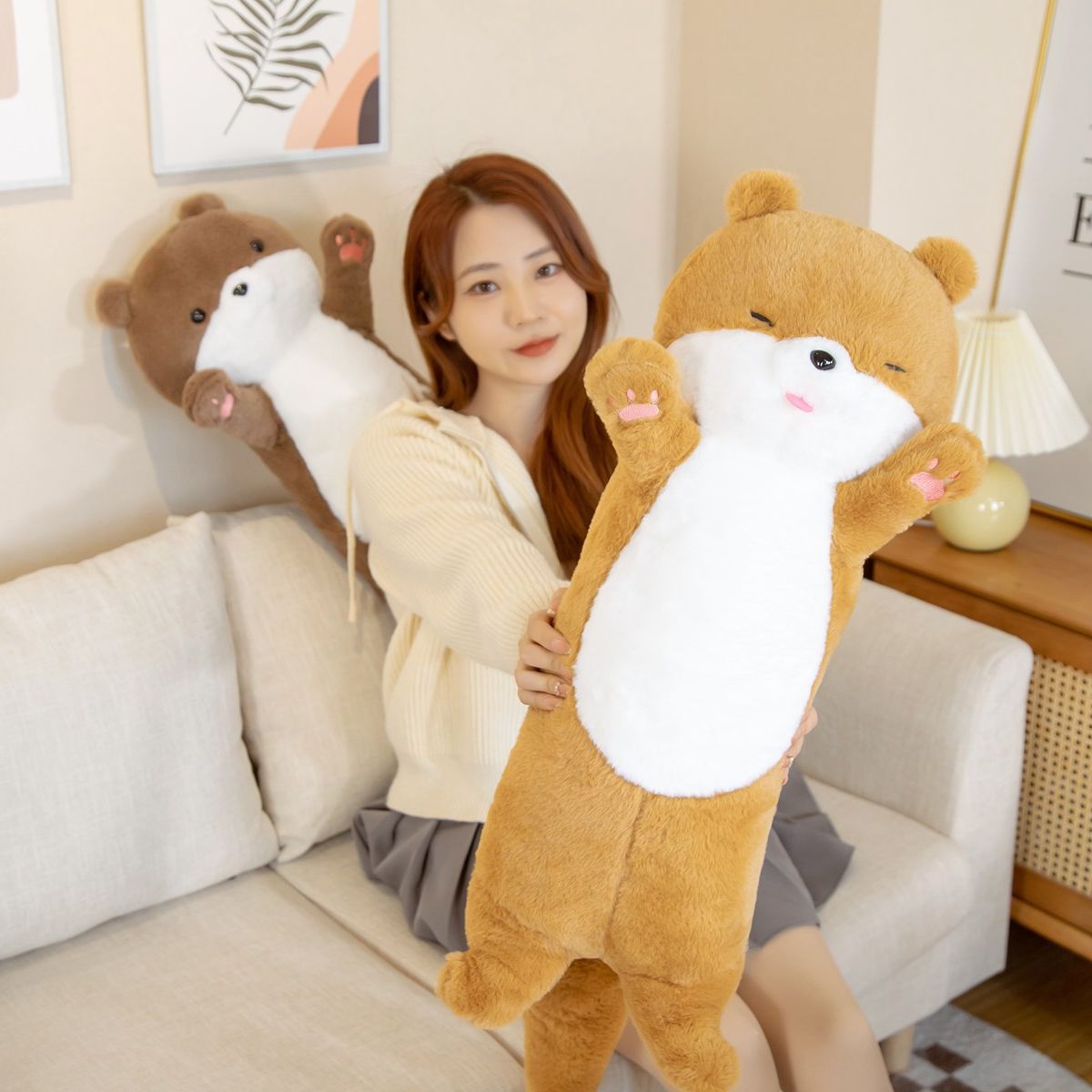 Kawaii Standing Bear Plushies Wakaii