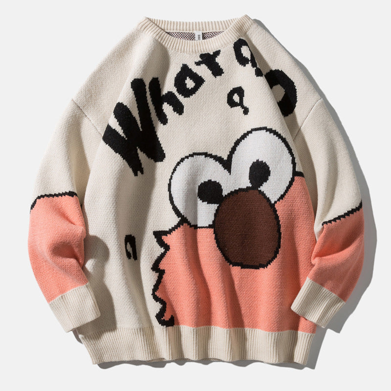 Kawaii Stare Creature Sweater Wakaii