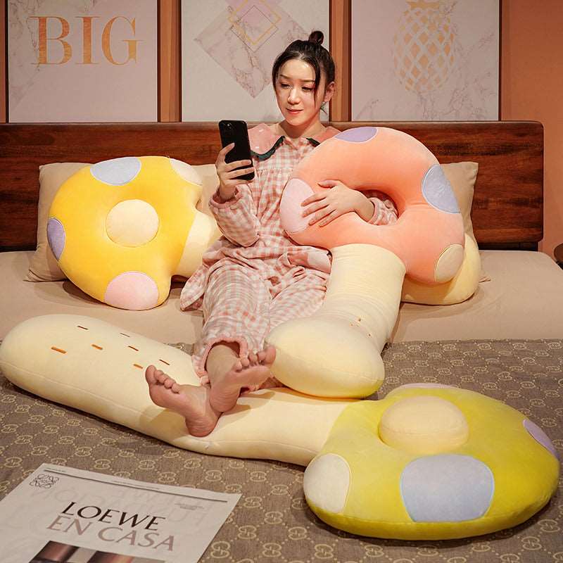Kawaii Tall Mushroom Pillow Plushies Wakaii