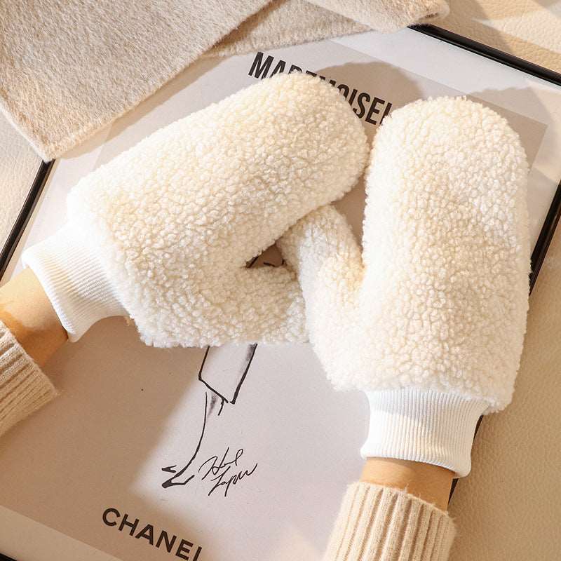 Kawaii Thick Rainbow Warmth Mittens