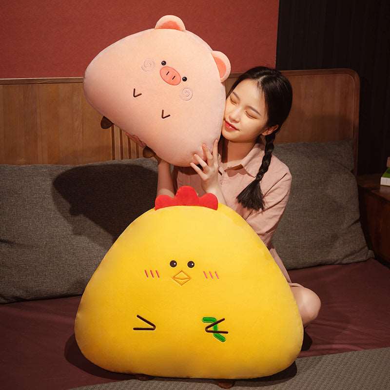 Kawaii Triangle Animal Plushies Wakaii
