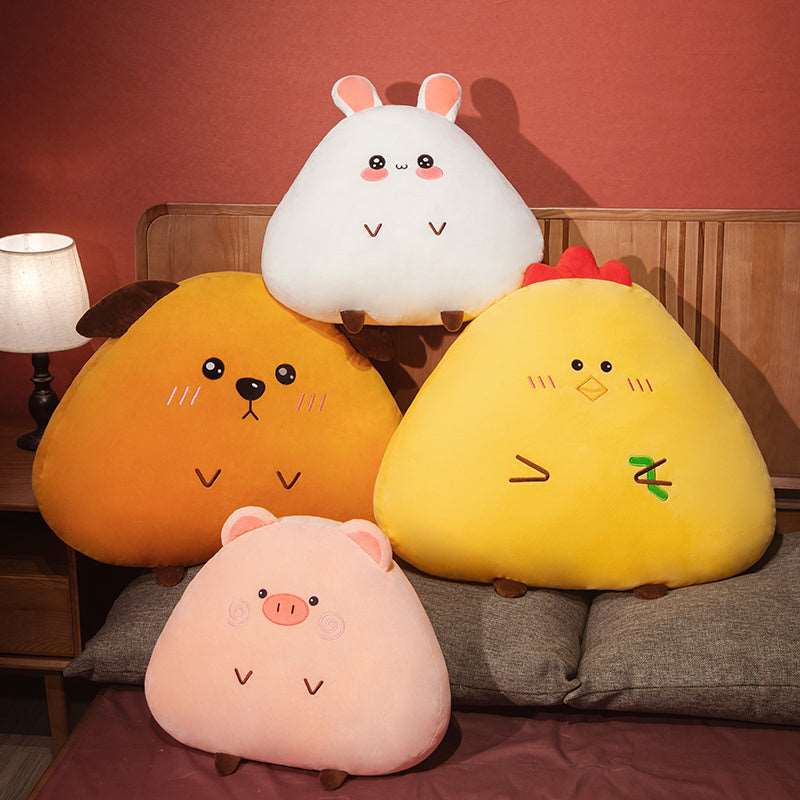 Kawaii Triangle Animal Plushies Wakaii