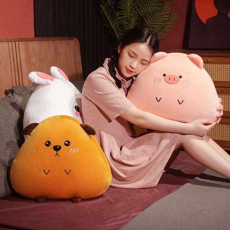 Kawaii Triangle Animal Plushies Wakaii