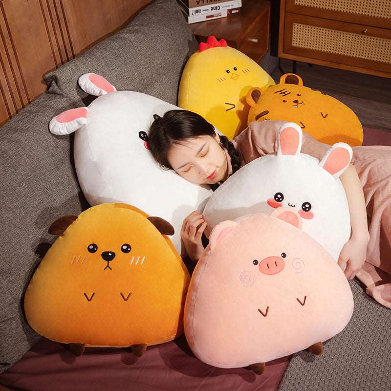 Kawaii Triangle Animal Plushies Wakaii