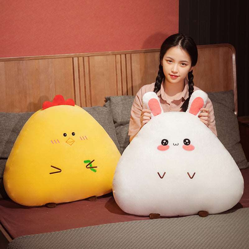 Kawaii Triangle Animal Plushies Wakaii
