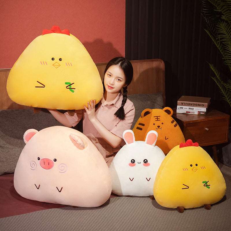 Kawaii Triangle Animal Plushies Wakaii