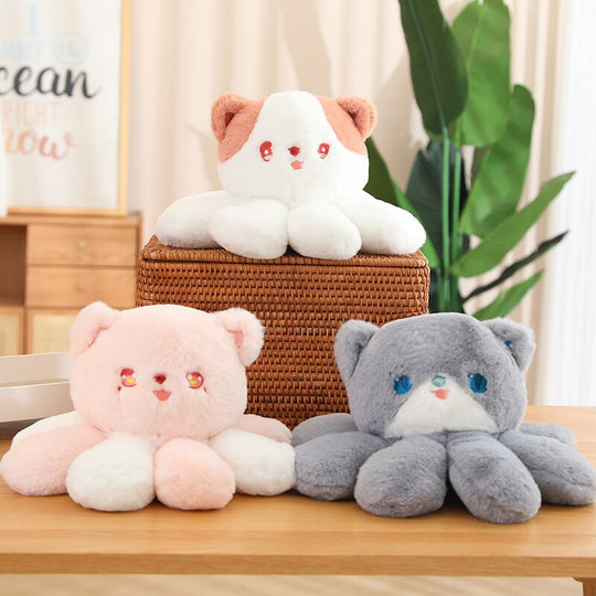 Kawaii Whimsical OctoCat Plushies Wakaii