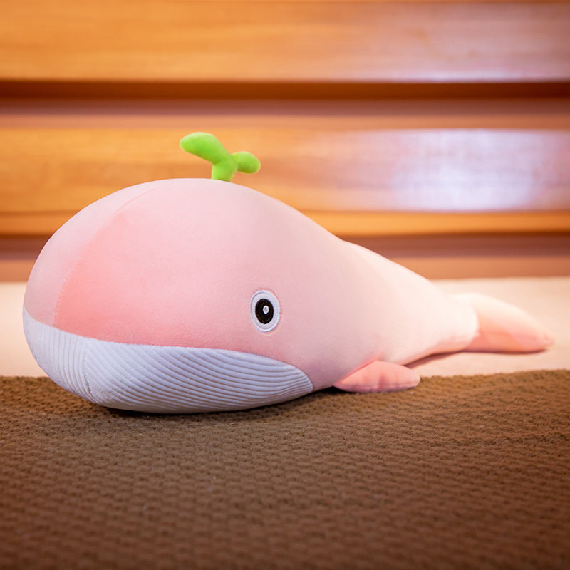 Kawaii Whimsical Whale Trio Plushies Wakaii