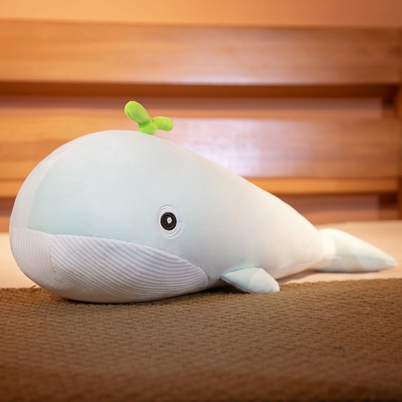 Kawaii Whimsical Whale Trio Plushies Wakaii